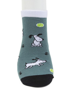 Носки короткие 'Собаки', разм.40-45, артикул KW009-001128 6