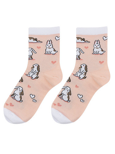 Носки 'Зайки', разм.35-39, артикул KW009-001143