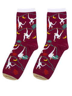 Носки 'Обезьяны', разм.40-45, артикул KW009-001148