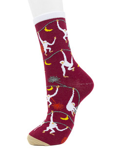 Носки 'Обезьяны', разм.40-45, артикул KW009-001148 4