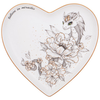 Тарелка-сердце 'Дракон' 15 см 1