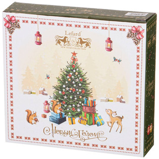 Блюдо-звезда 'Ёлка' 17.5 см, зеленое 2