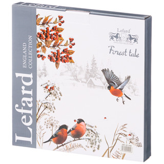 Тарелка обеденная 'Лесная сказка' (снегири) 26 см 2