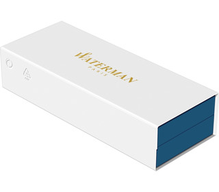 Перьевая ручка Waterman Hemisphere Deluxe, Metal CT (Перо F) 6