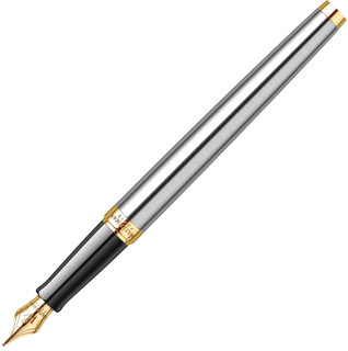 Перьевая ручка Waterman Hemisphere Essential, Stainless Steel GT (перо F) 7