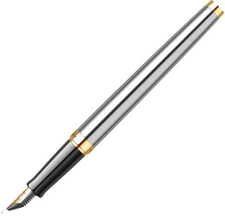 Перьевая ручка Waterman Hemisphere Essential, Stainless Steel GT (перо F) 8