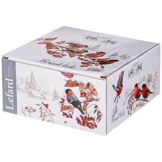 Чайная пара 'Лесная сказка' (снегири) 300 мл 2