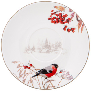 Чайная пара 'Лесная сказка' (снегири) 300 мл 4