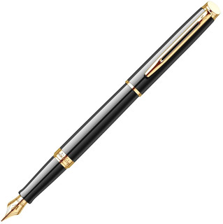 Перьевая ручка Waterman Hemisphere Essential, Mars Black GT (перо F) 1