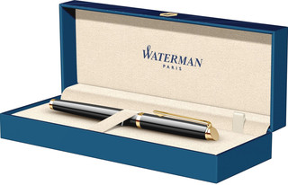 Перьевая ручка Waterman Hemisphere Essential, Mars Black GT (перо F) 10
