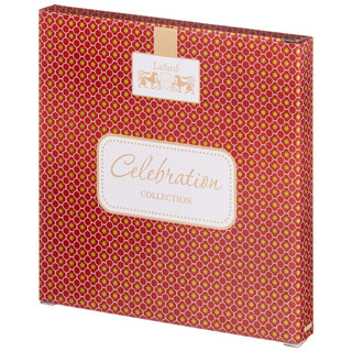 Тарелка закусочная 'Celebration' 20.5 см, красная 2