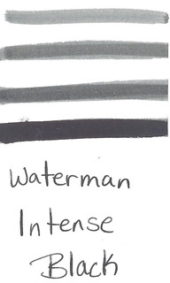 Стандартные картриджи с черными чернилами для перьевой ручки Waterman, Intense Black 4