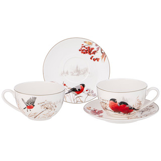 Чайный набор 'Лесная сказка' на 2 персоны, 4 предмета, 300 мл