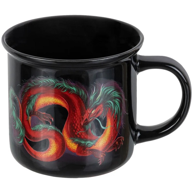 Кружка 400 мл 'Красный дракон' 