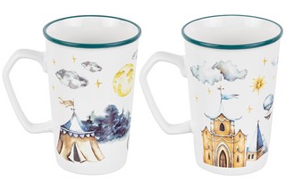 Набор из 2-х кружек 420 мл 'Драконы и замки' 3
