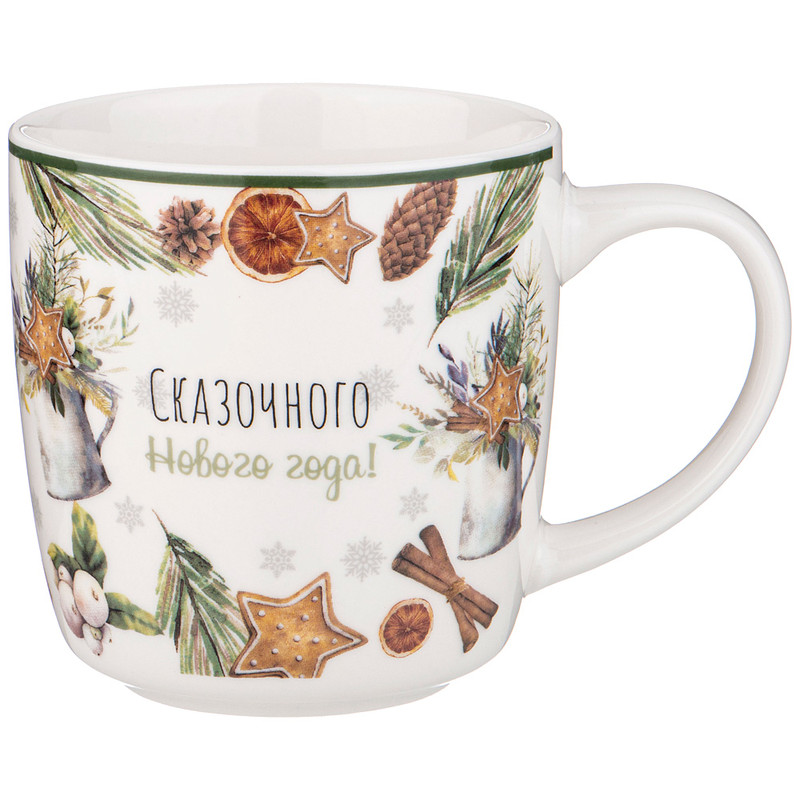 Кружка 'Зимняя история' 380 мл (сказочного Нового Года)