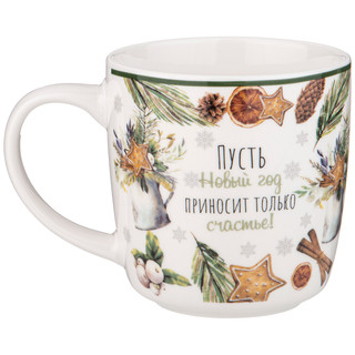 Кружка 'Зимняя история' 380 мл (сказочного Нового Года) 4