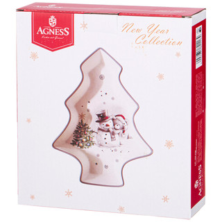 Блюдо-ёлка 'С Новым Годом!' 23 см, артикул 358-2116 3