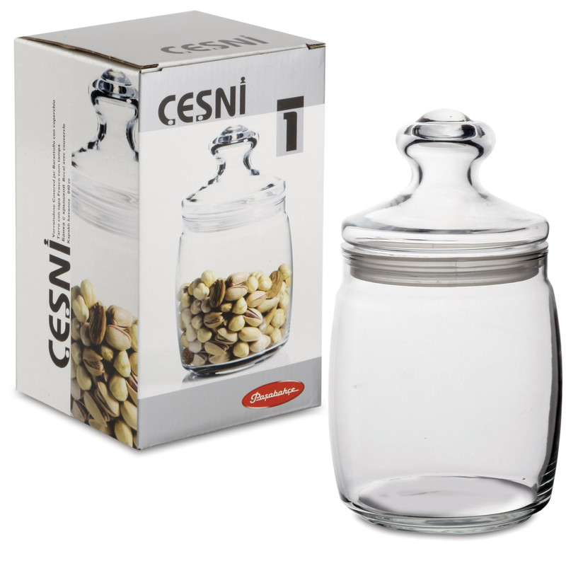 Банка Pasabahce 'Cesni', с крышкой, 940 мл