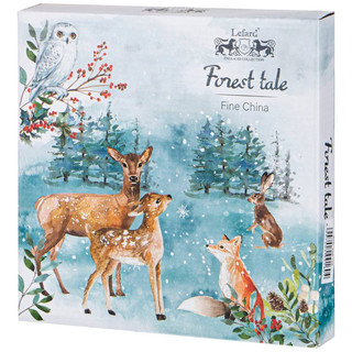 Тарелка закусочная 'Лесная сказка' (лиса) 20.5 см 2