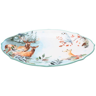 Блюдо овальное 'Лесная сказка' 30.5 х 20 см 3