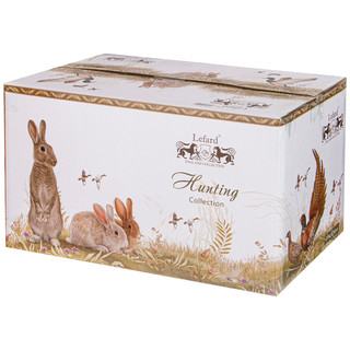 Чайный сервиз 'Охота' на 6 персон, 14 предметов 2