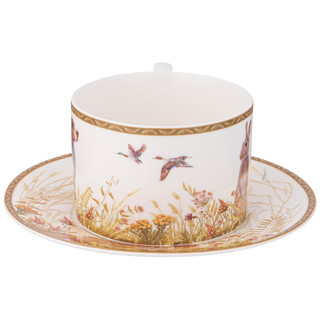 Чайная пара 'Охота' 300 мл (кролики) 2