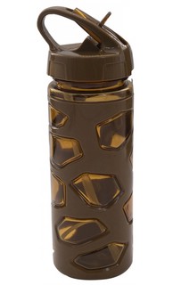 Бутылка для воды 500 мл, спортивная, коричневый