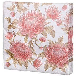 Салфетки бумажные 'Астра' 33х33 см, 3 слоя, 20 шт. 1