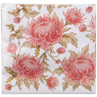 Салфетки бумажные 'Астра' 33х33 см, 3 слоя, 20 шт. 2