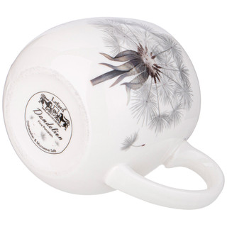 Кружка заварочная 'Dandelion' 420 мл, металлическое сито, фарфоровая крышка 5