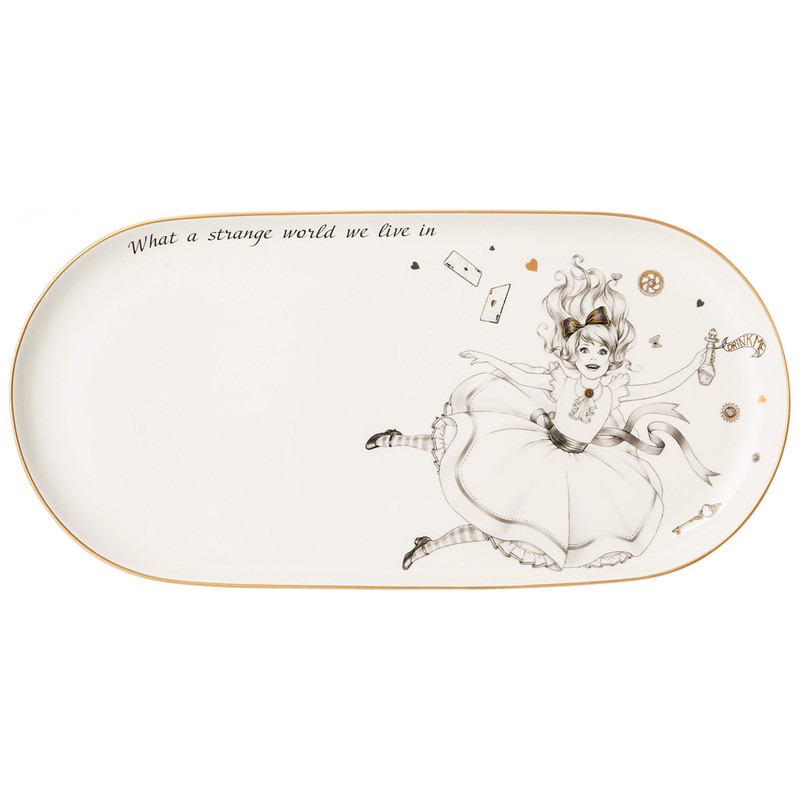 Блюдо овальное 'Wonderland' 30.5 см