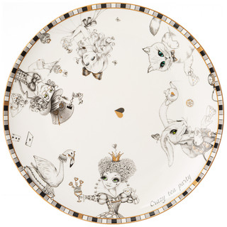 Тарелка обеденная 'Wonderland' 25.5 см