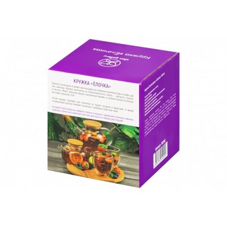 Кружка 'Ёлочка', 450 мм, Crystal Glass, артикул 360162 4