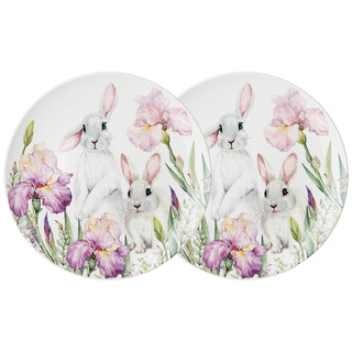 Набор из 2-х обеденных тарелок 'Ирисы' (Irises) 27 см, Lefard