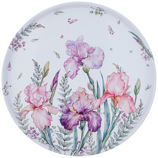 Поднос сервировочный 'Ирисы' 33 см 1