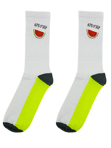 Носки 'Арбузер', разм.40-45, артикул KW009-001157