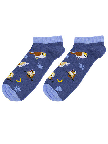 Носки короткие 'Совы', разм.40-45, артикул KW009-001132