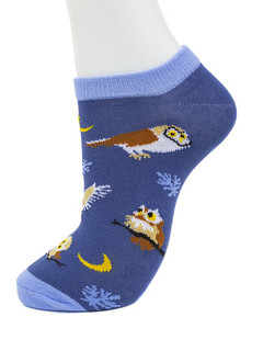 Носки короткие 'Совы', разм.40-45, артикул KW009-001132 4