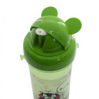 Бутылка для воды 550 мл 'Ушастые малыши' пластик, 550 мл, зеленый 3