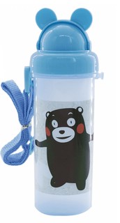 Бутылка для воды 550 мл 'Ушастые малыши' пластик, 550 мл, голубой