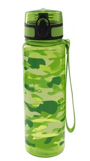Бутылка для воды Alingar, универсальная, пластик, 620 мл, зеленая