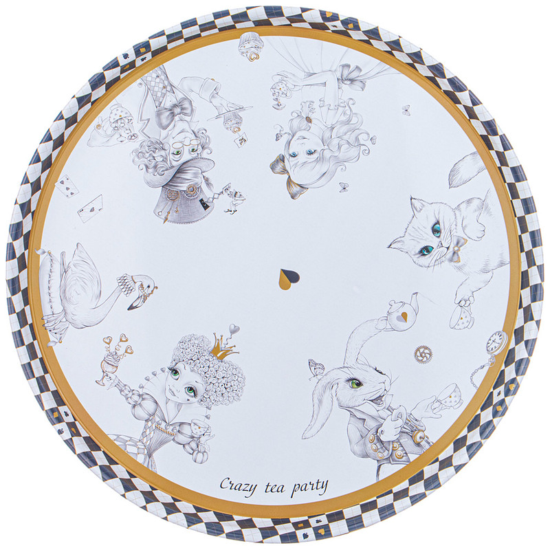 Поднос сервировочный 'Wonderland' 33 см