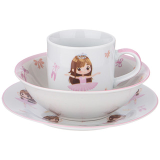 Набор посуды детский 'Девочка', 3 предмета 4