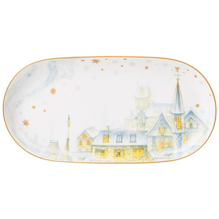 Блюдо овальное 'Снежная королева' 20.5 см