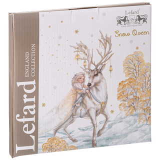 Тарелка-сердце 'Снежная королева' 21.5 см (Кай и Герда) 2