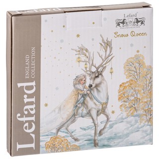 Тарелка-сердце 'Снежная королева' 15 см (Кай и Герда) 2