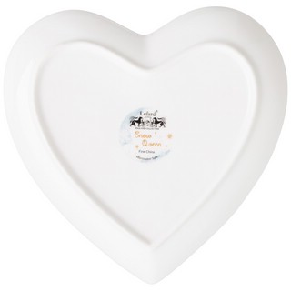 Тарелка-сердце 'Снежная королева' 15 см (Кай и Герда) 3