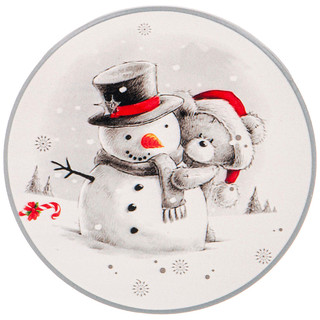 Подставка под горячее 'С Новым Годом!' круглая, 11 см 1