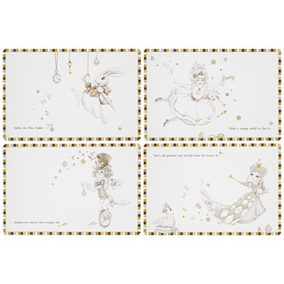 Набор из 4-х подстановочных салфеток 'Wonderland' 45х30 см